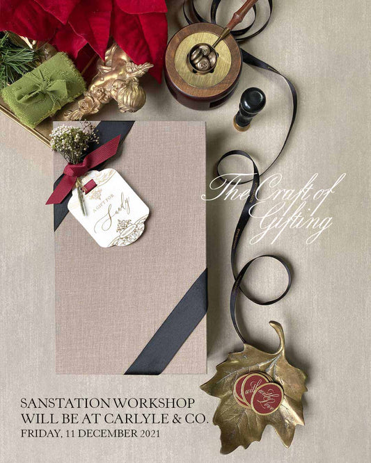 The Craft of Gifting Workshop at Carlyle and Co.