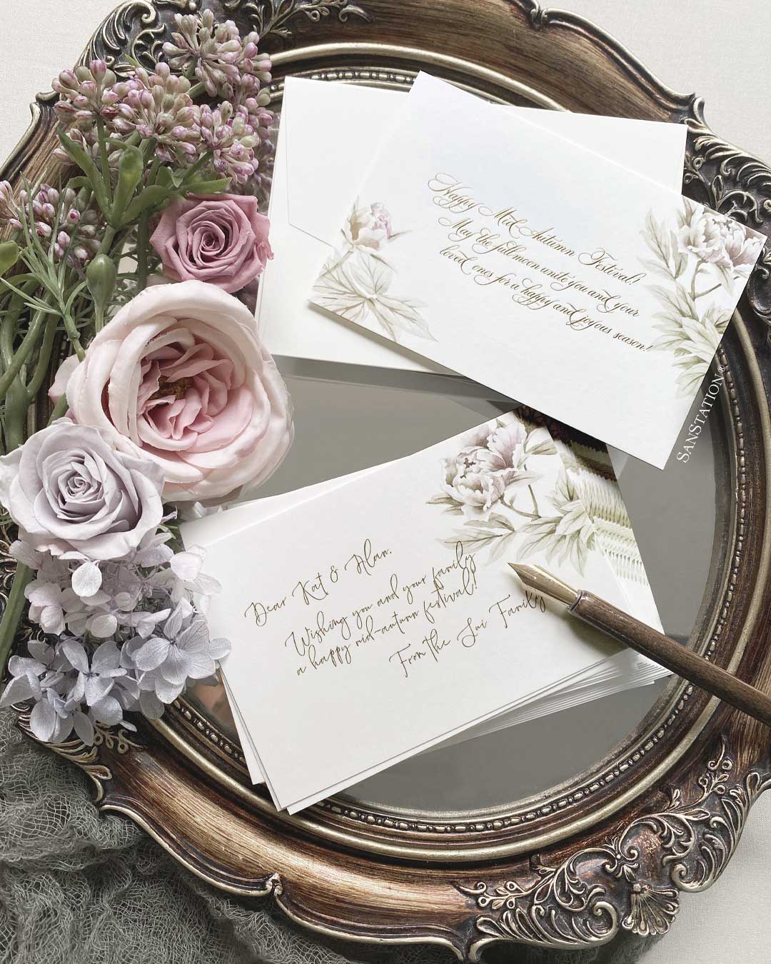 FLORALE NOTE CARDS