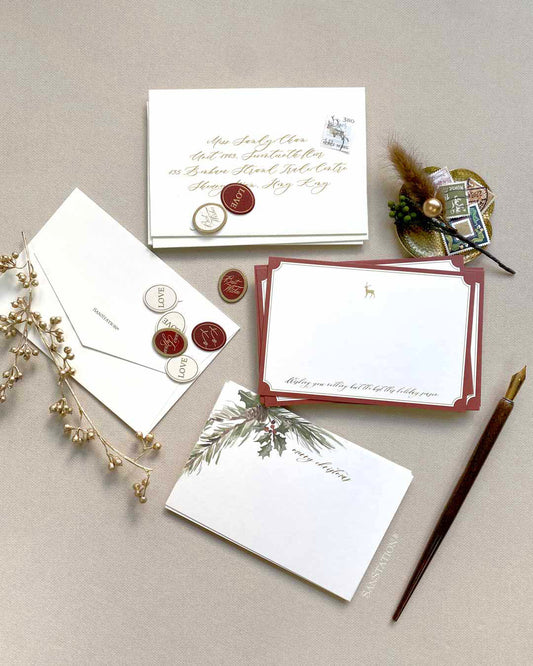 HOLLY CHRISTMAS CARDS