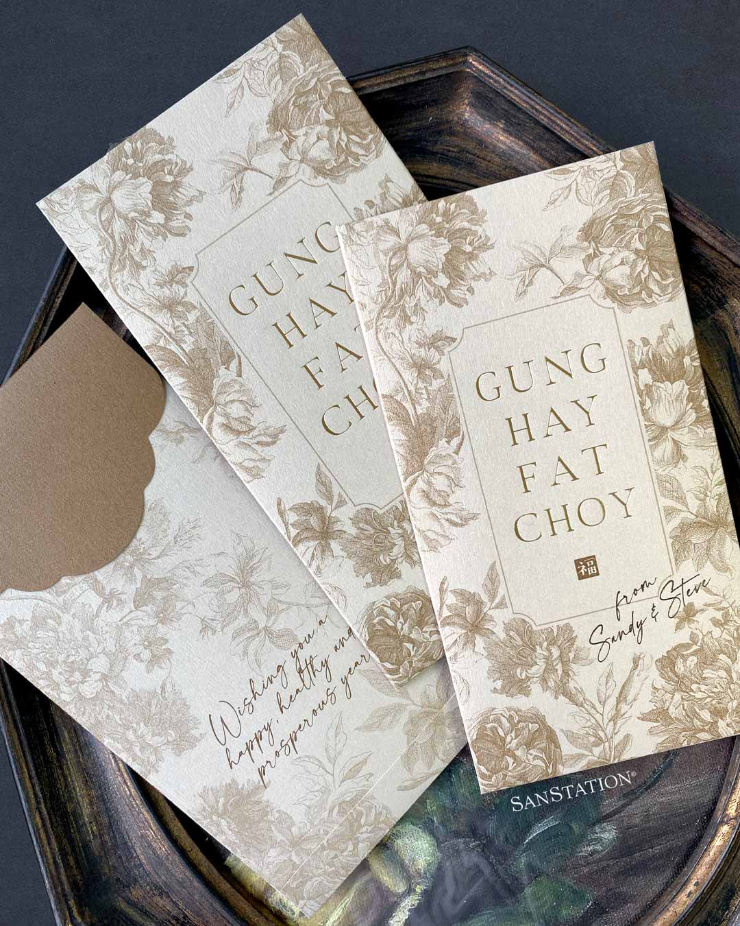 朱伊纹印花 | 新年利是封