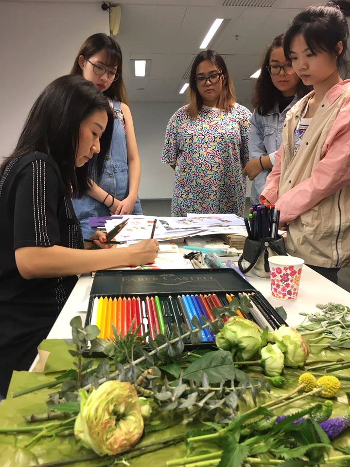 Watercolor Workshop at HKDI