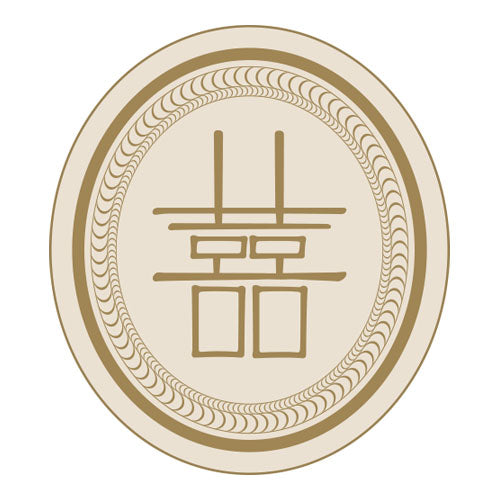 金色印章