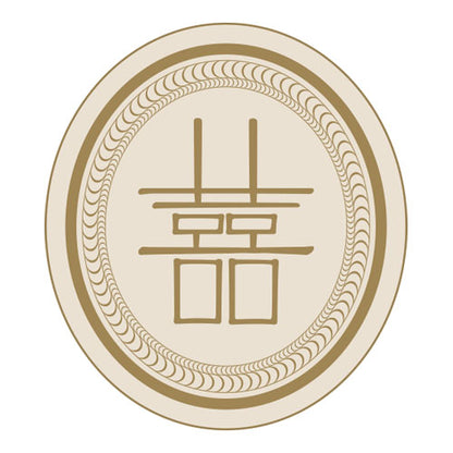 金色印章
