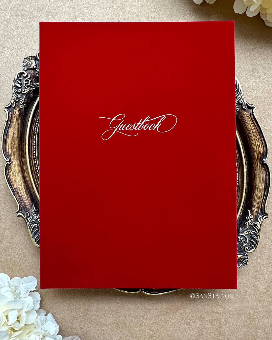 VELVET GUESTBOOK