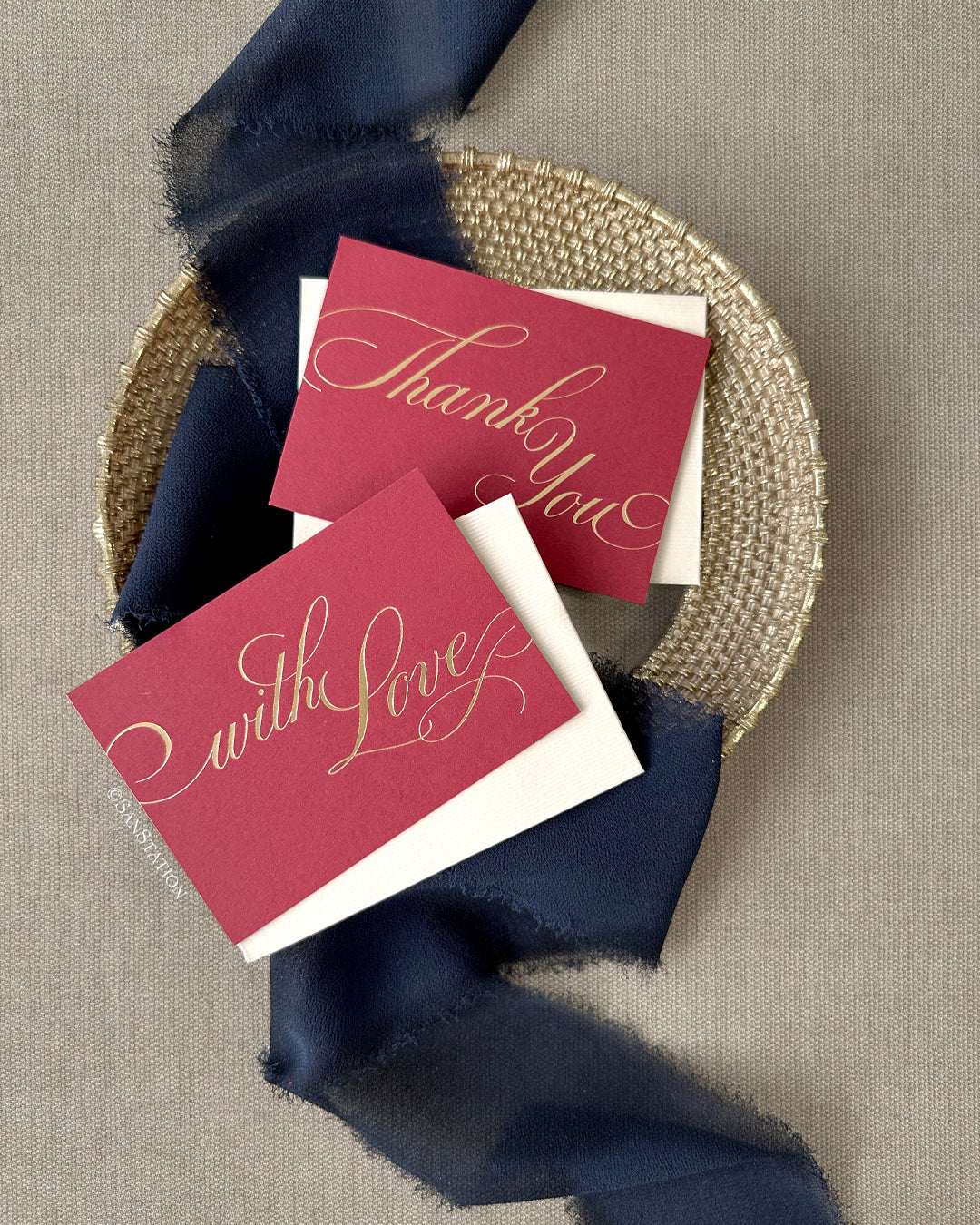 LOVE AND THANKS MINI CARDS