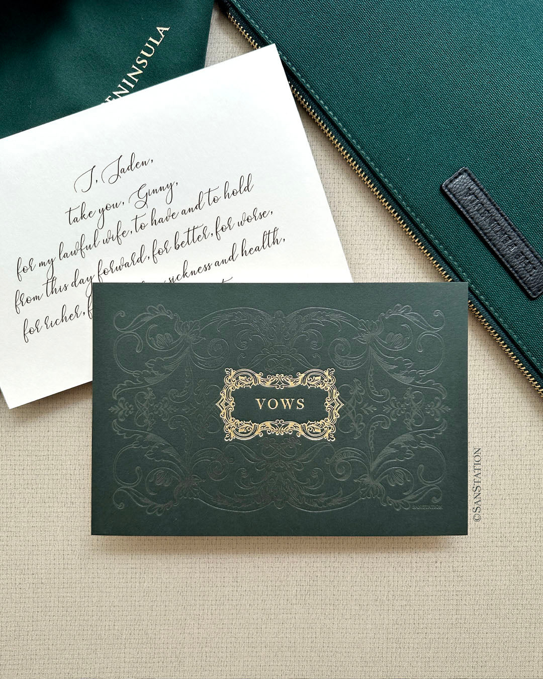 VICTORIAN VOWS CARD