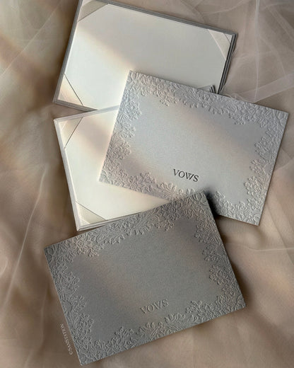 WHISPERED VOWS CARD