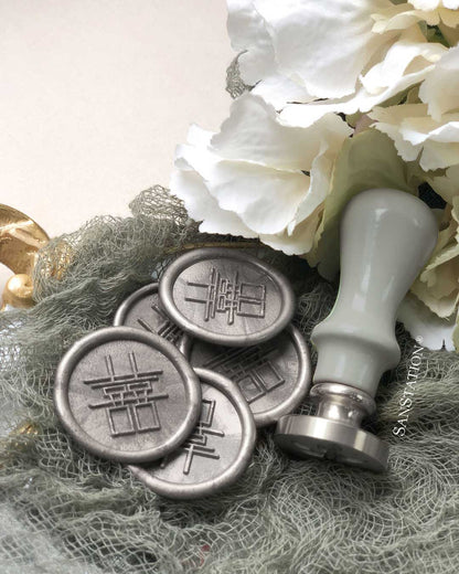 SILVER WAX SEALS