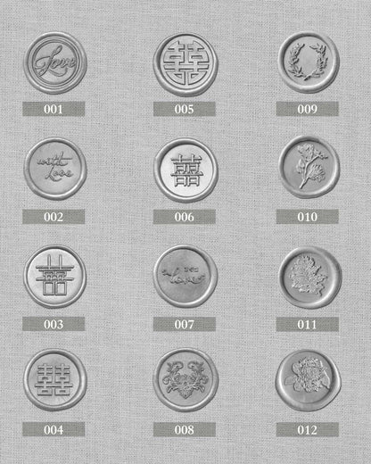 SILVER WAX SEALS