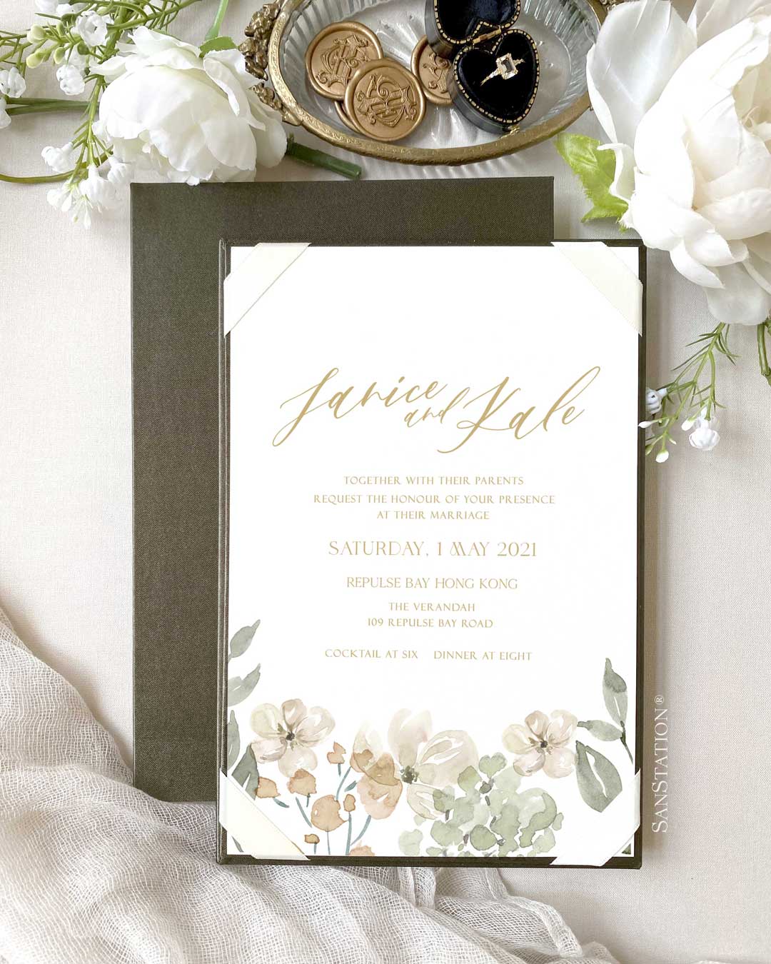 PREMIUM SATIN INVITATION