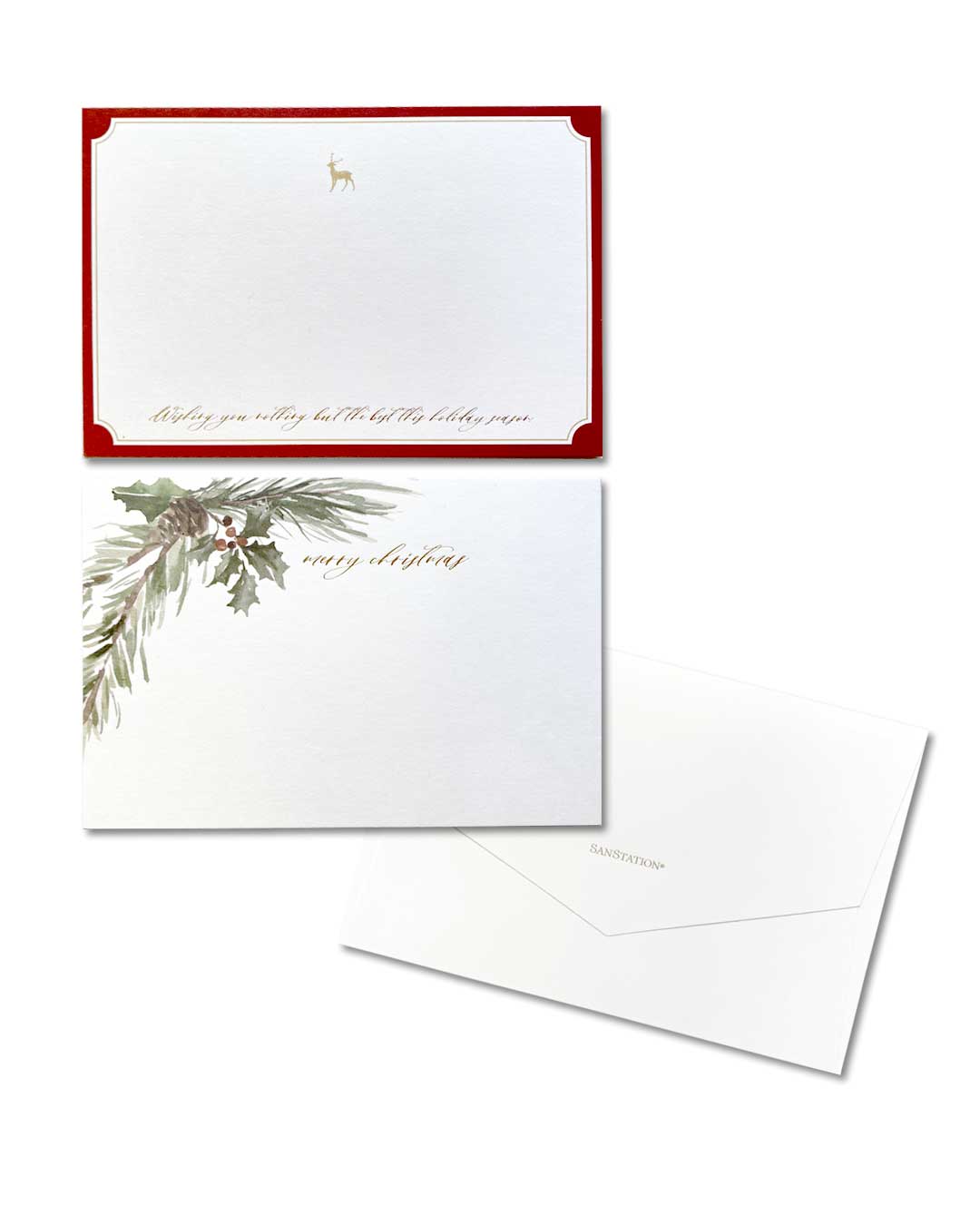 HOLLY CHRISTMAS CARDS