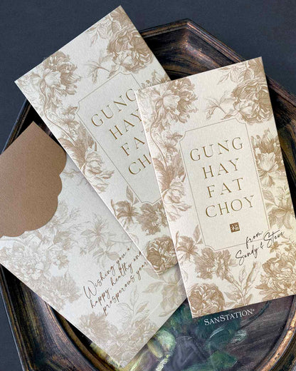 朱伊纹印花 | 新年利是封