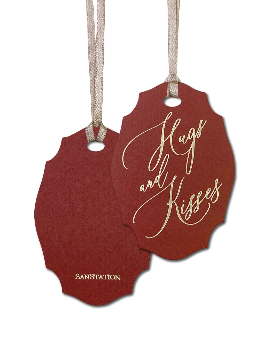 HUGS & KISSES GIFT TAGS