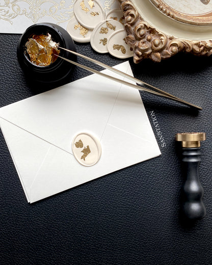 GOLD FLAKES WAX SEALS