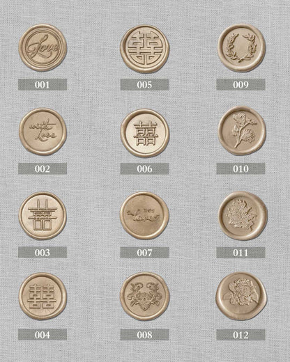 GOLD WAX SEALS